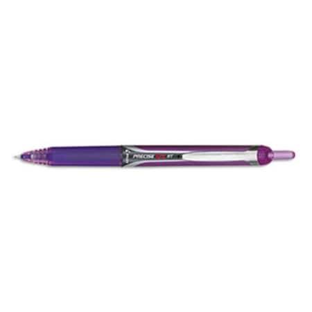 Pilot Pilot Corp. Of America 26066 Precise V5RT Roller Ball Retractable Pen; Purple Ink; Extra Fine 26066